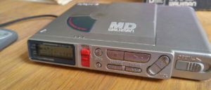 Minidisc Schätzchen: SONY MZ-R37 mit Digital Addiction